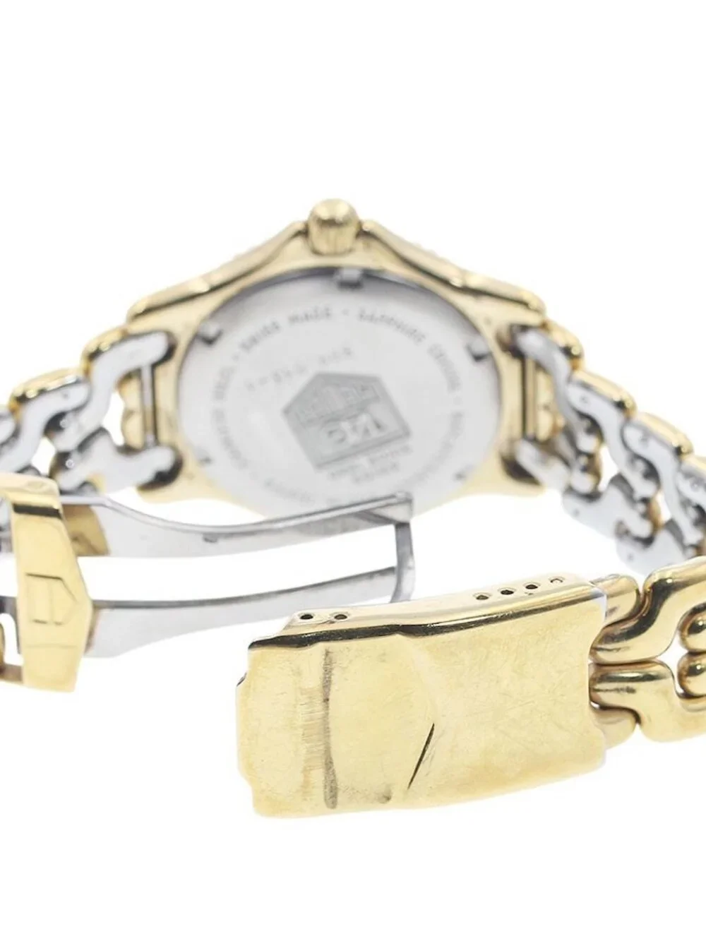 TAG HEUER S/el S94.013-1 Date beige Dial Quartz Boy's Watch_944931